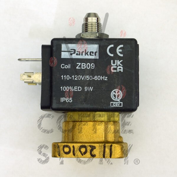 Electro válvula parker 3 vías 115v