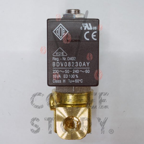 electro válvula ODE 2 vías ø 1/8 230v