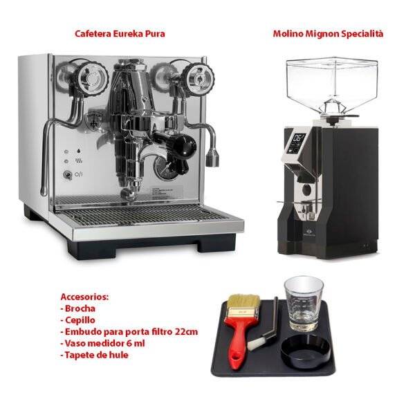 Cafetera Eureka Pura Mignon Specialita
