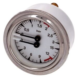 manómetro de doble escala