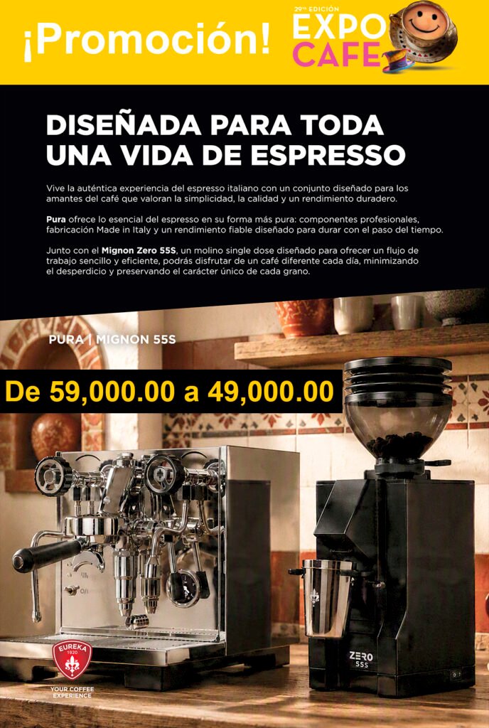 Cafetera Pura Molino Mignon 55s